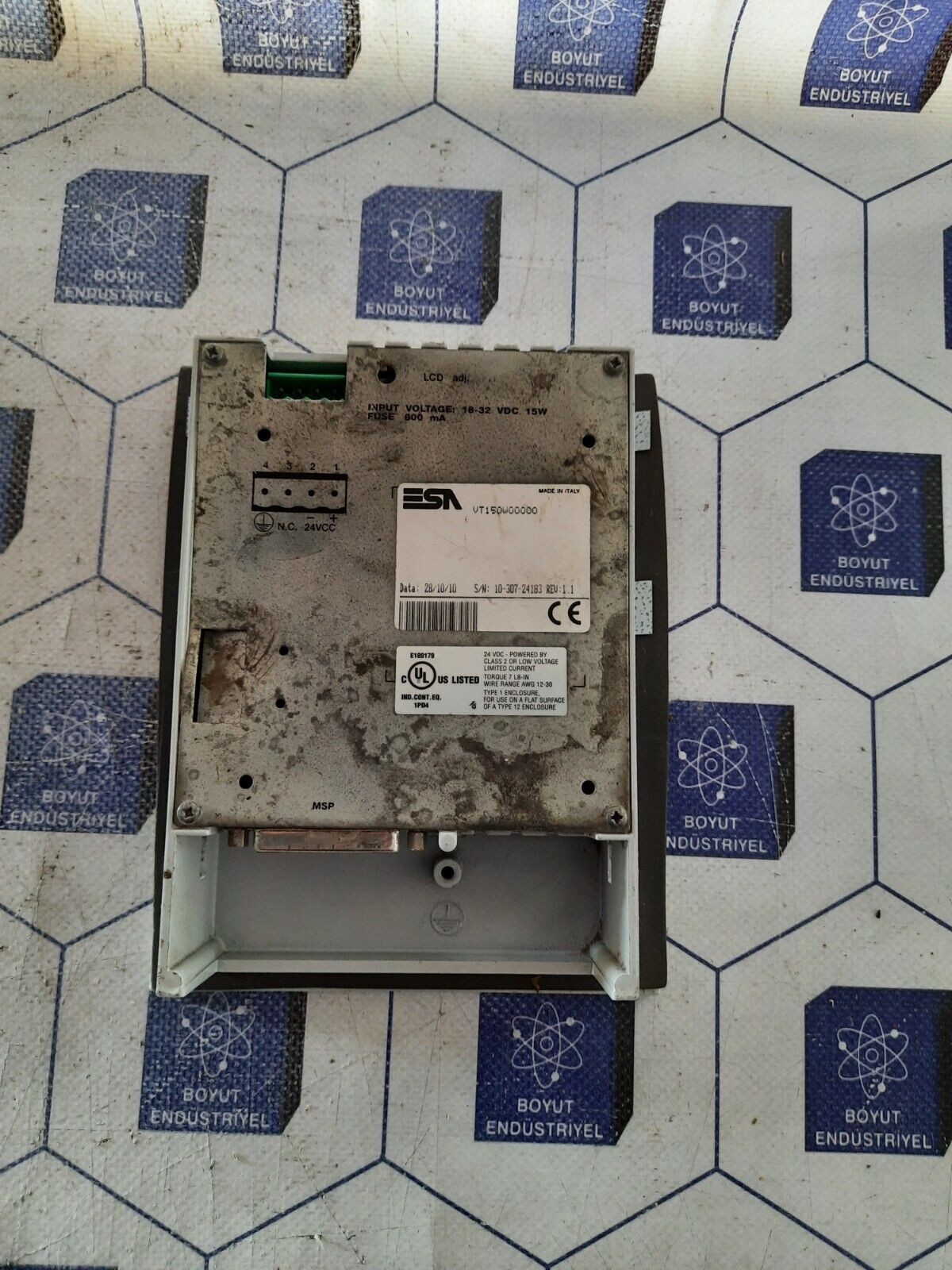 ESA VT150W00000 Operator Panel
