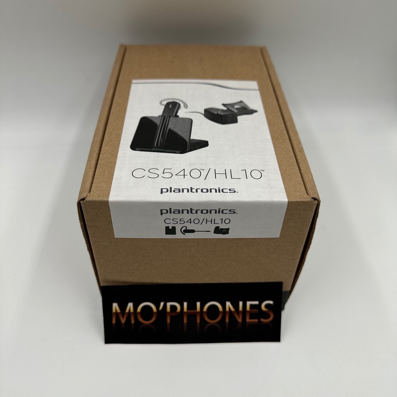 Plantronics CS540 Convertible Headset with HL10 Lifter Bundle – New
