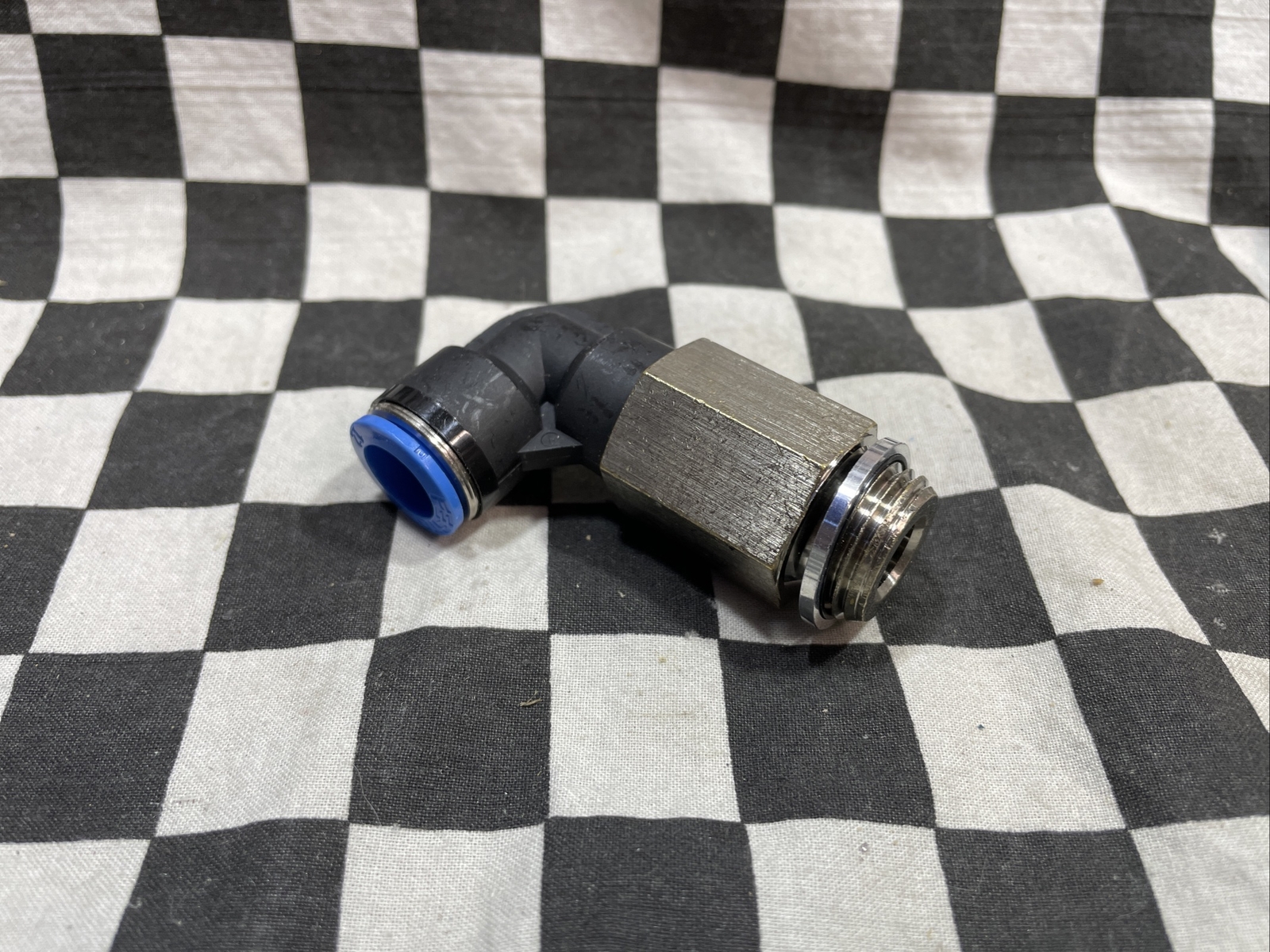 FESTO Fitting push-in ELBOW, QSLL-G1/2-12, 186136, LOT OF 35, SHIPSAMEDAY