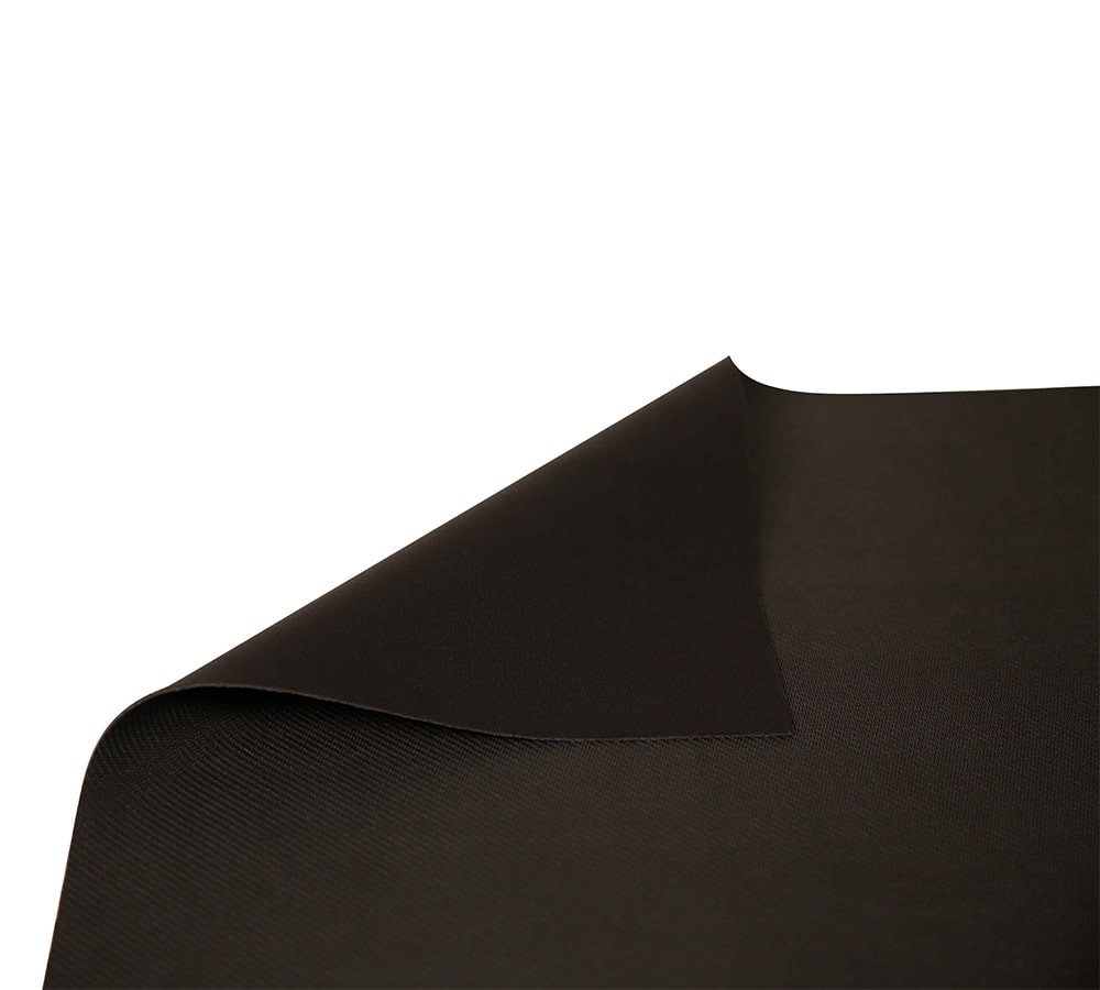 20’x27″ Black Neoprene Floor Runner w/ Non Skid Bottom & Slip-Proof Surface