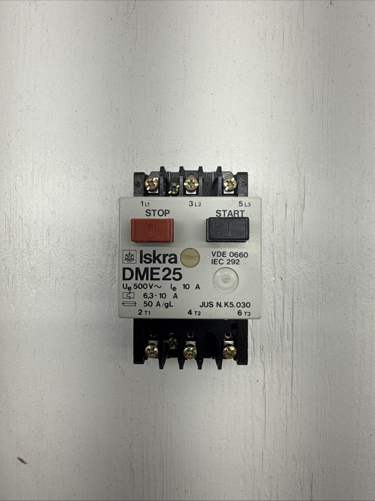 ISKRA DME25-6.3A 500V 4-6.3A NSNP