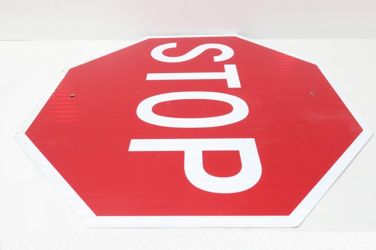 Nmc TM81J Octagon Stop Sign 30in X 30in