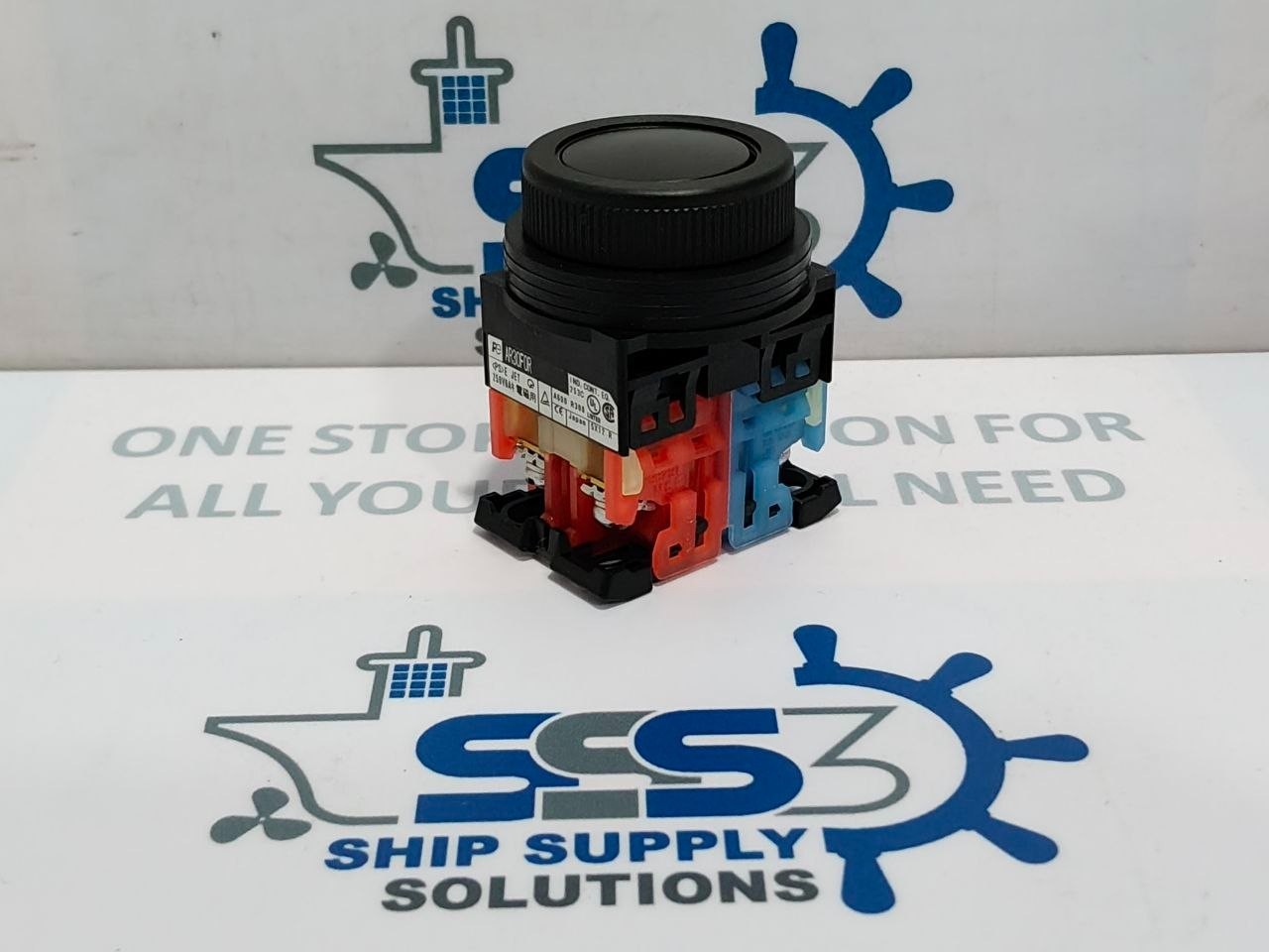 Fuji Electric AR30F0R / AR30FOR Black Push Button Switch 250V 6A