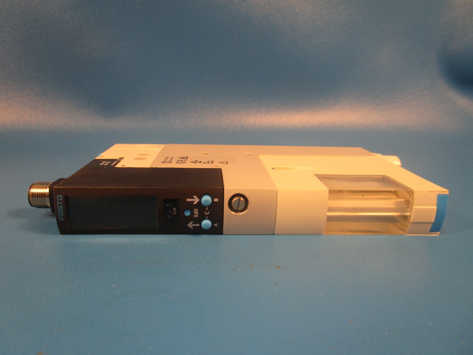 FESTO OVEM-20-H-B-QO-CE-N-1PD, 539074 Vacuum Generator, Laval Nozzle 2mm, Grid D