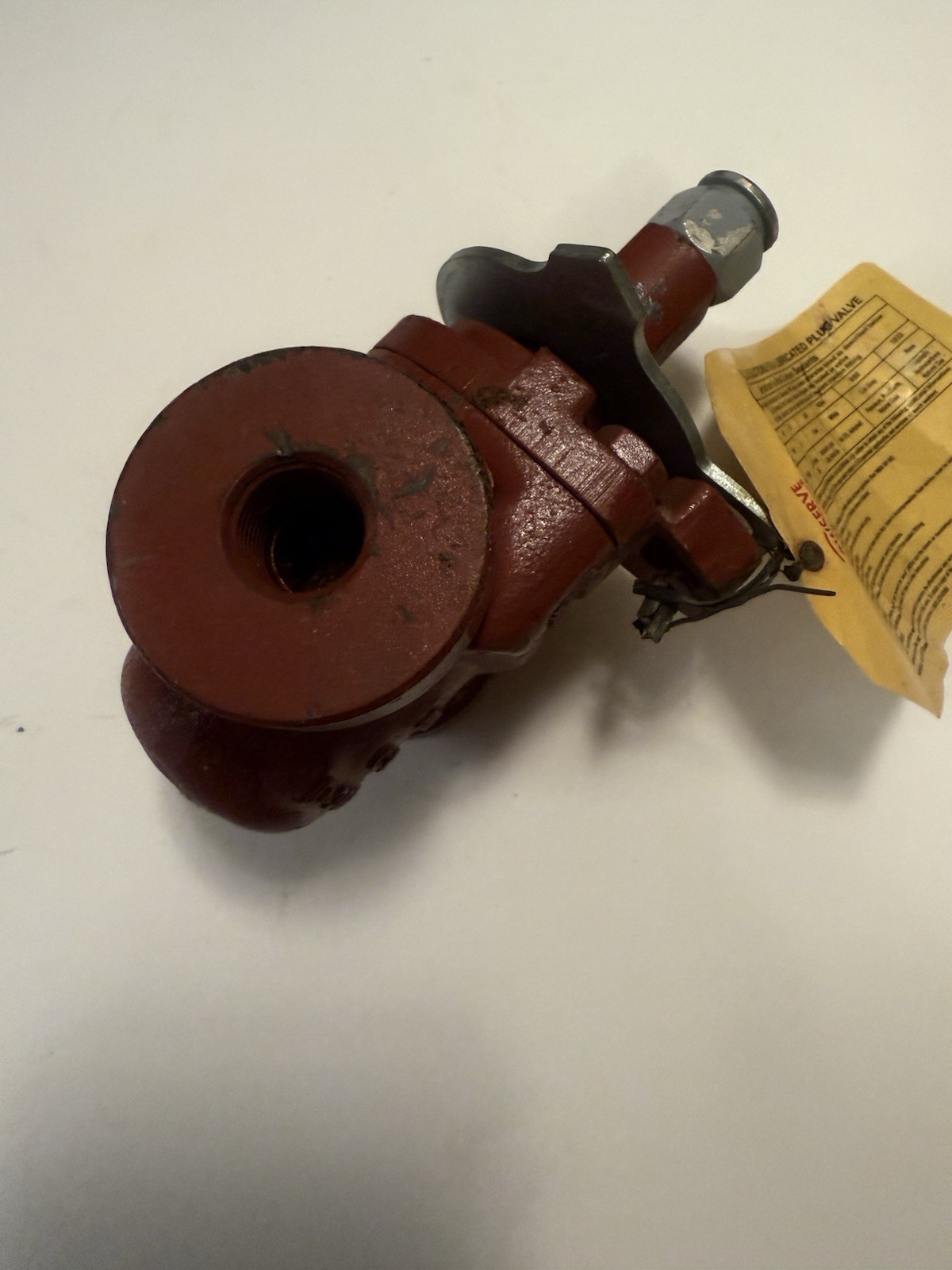 NWT No Box Nordstrom FlowServe D-3000932 2757601 1″ Plug Valve B142