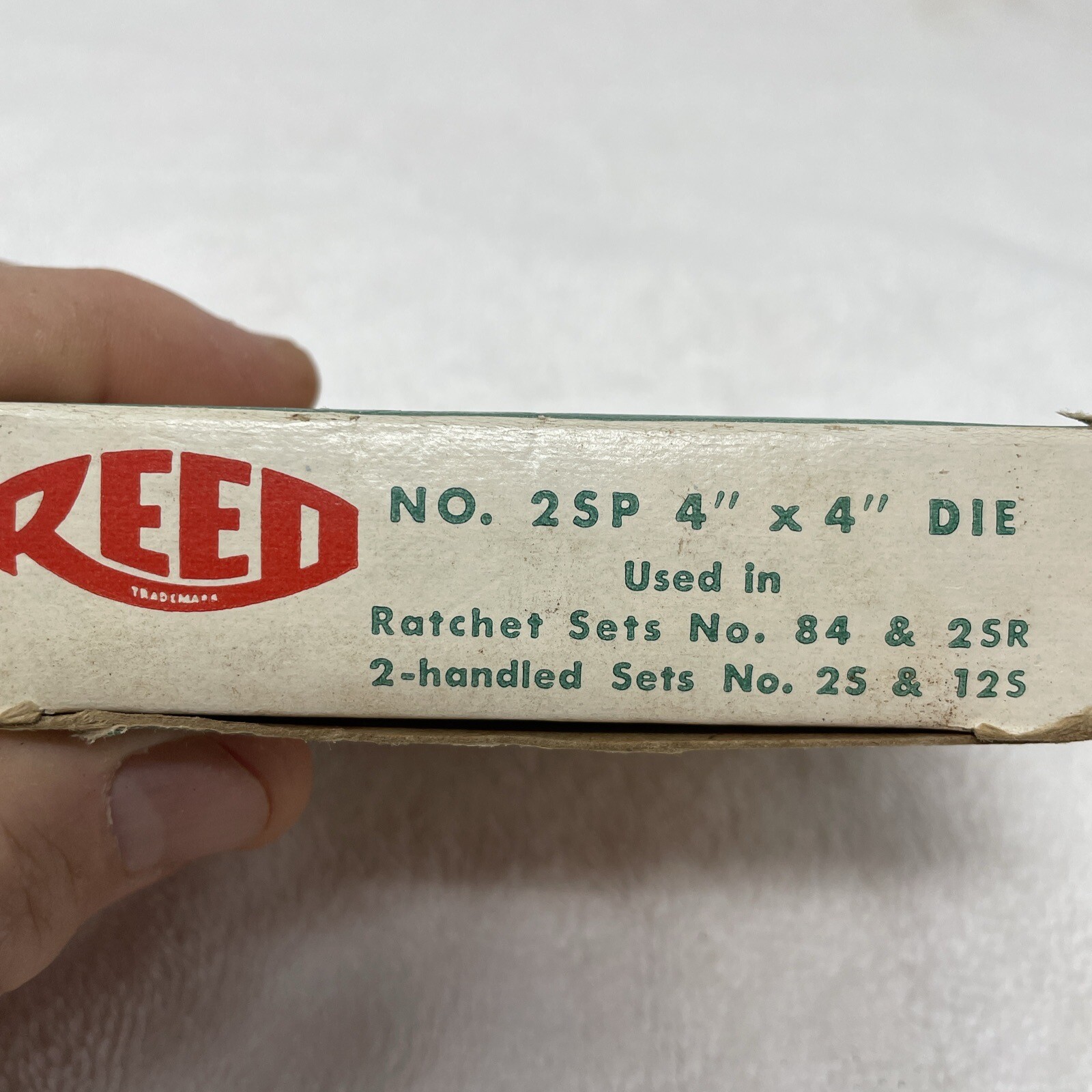Reed Chip Ejecting Die No. 2SP 4”x4”x1”Die