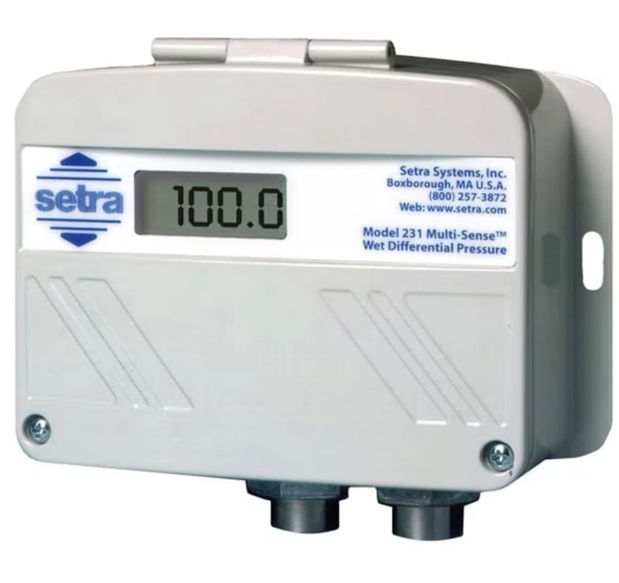 Setra 231G-MS3-2FD Wet-To-Wet XDUCER 25, 50, 125, 250# W/DISPLAY