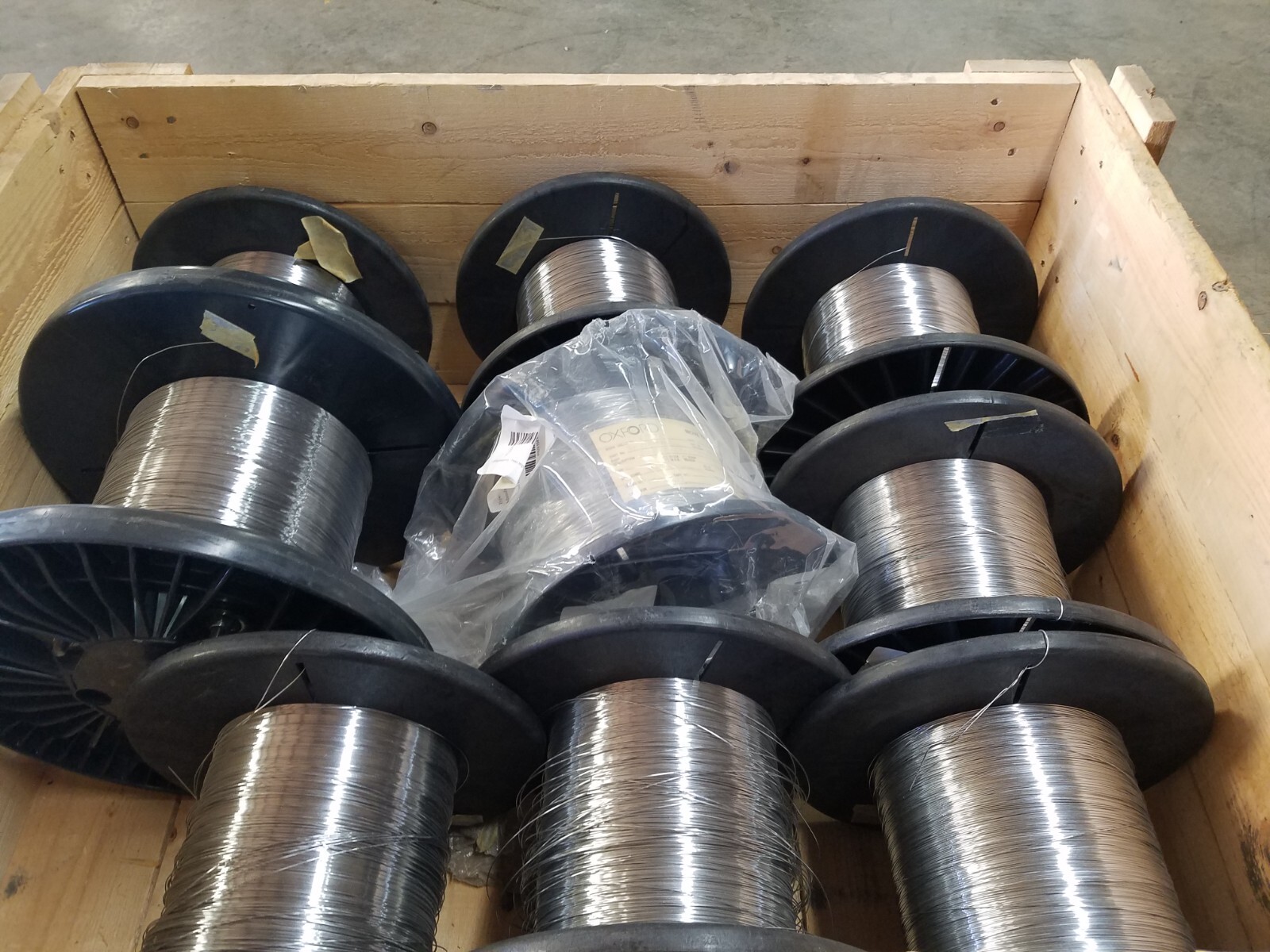 1x Crate of Oxford Superconducting Technology Superconducting Wire PN: NSC.0323