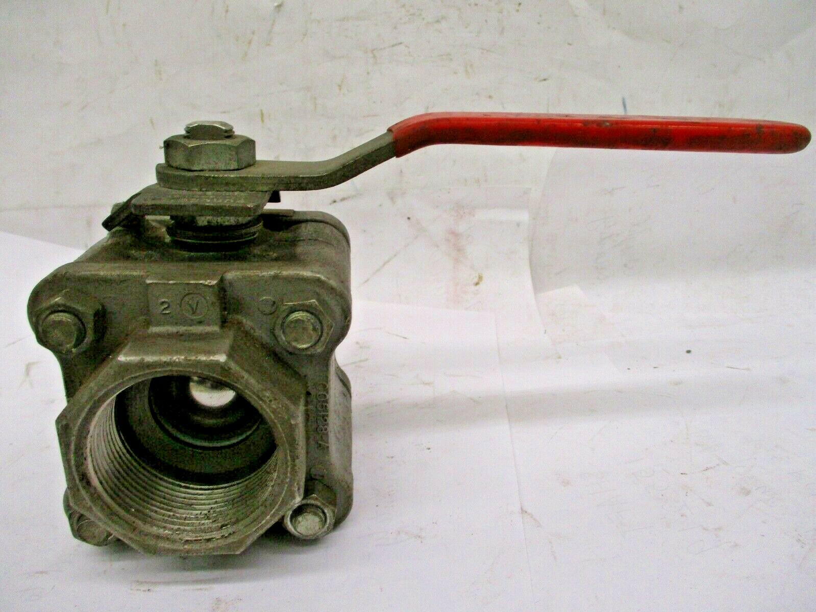 New Open Box Worcester Ball Valve 1.5 G466TSE R16CWP1000 CF8M C05128-A A5060WVS