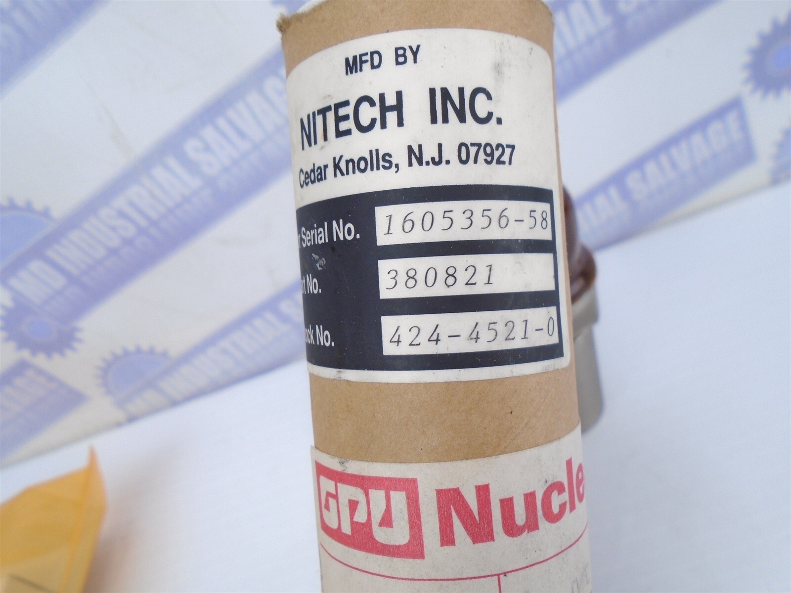 NITECH – NOZZLE EXTENSION – 380821 – 380280 – 5128 – w/2nd STAGE AIR INJECTOR