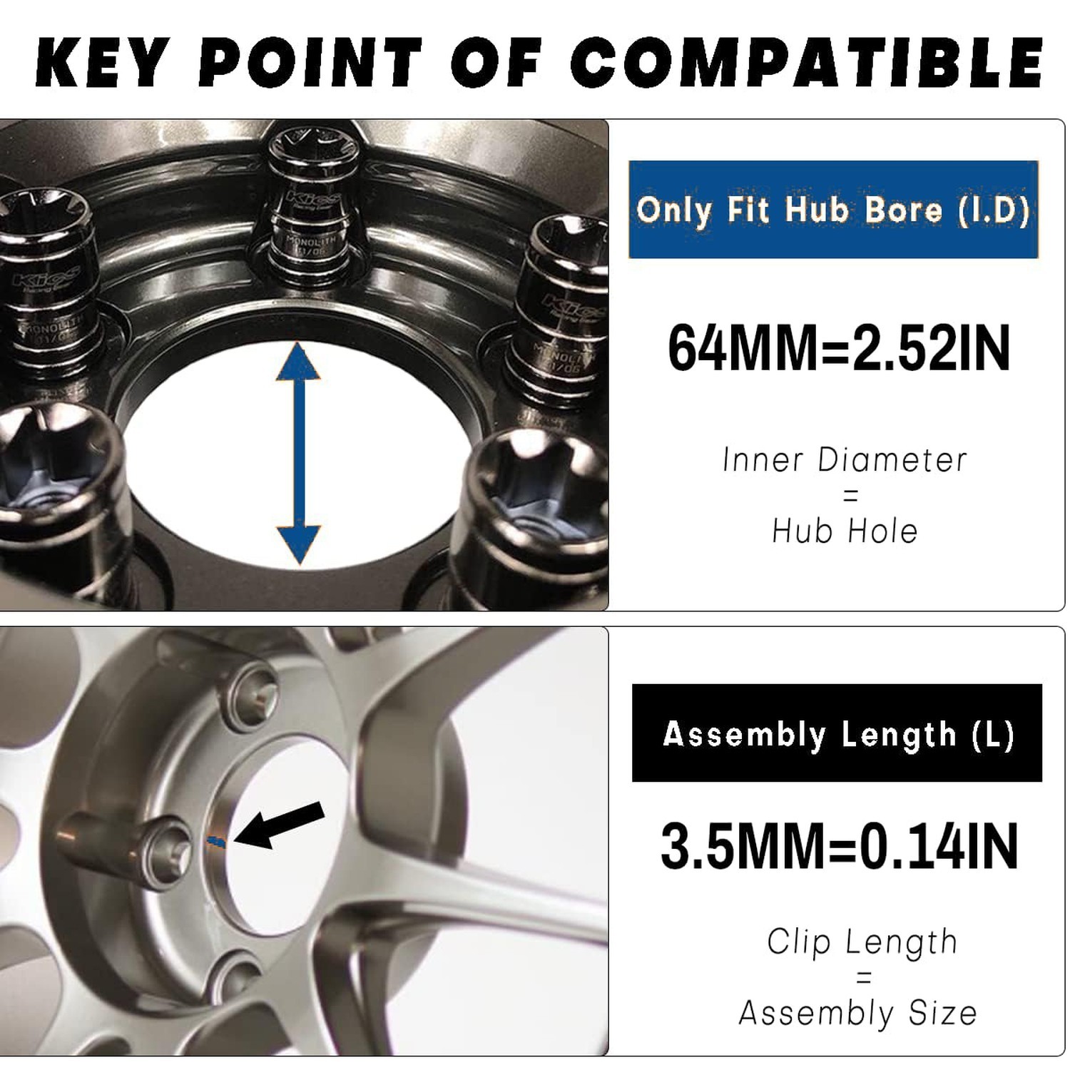 69MM 2.7in Wheel Center Caps Hubcaps Rim Center Cover Replacement Chrome Silv…