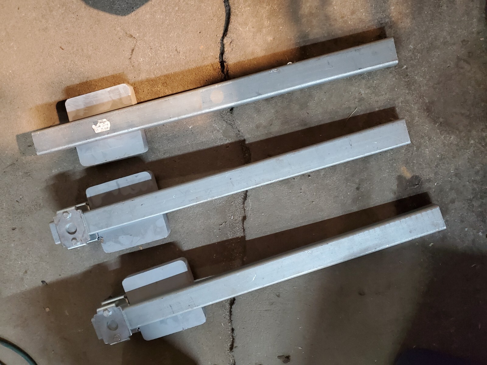 DEMAG CRANES counter weight 2kg & C rail fitting 851 441 44 kbk I II II-H