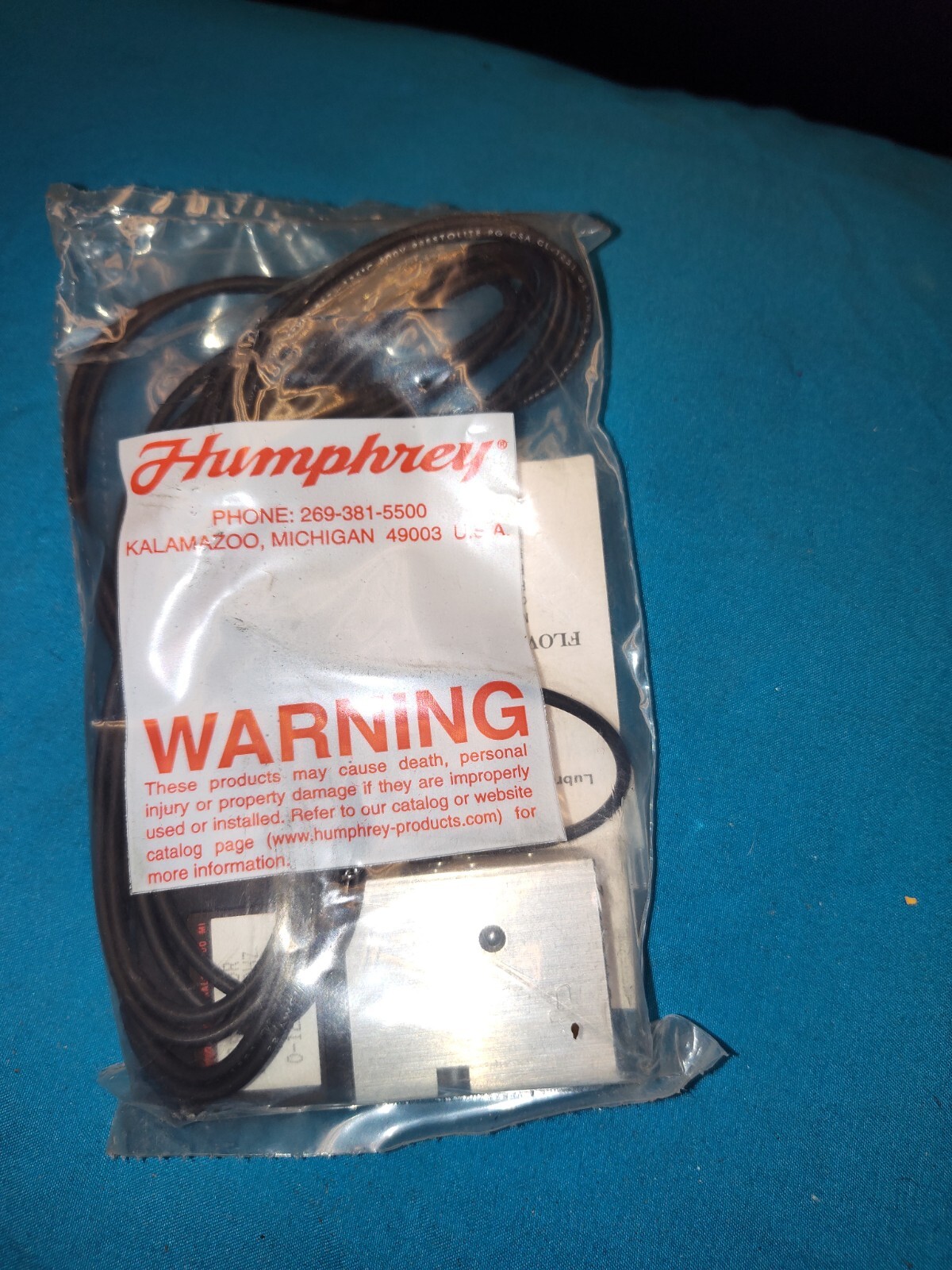 HUMPHREY M310-LL-UR-120V, 4.5WATTS, 0-125 PSI SOLENOID VALVE, P0226