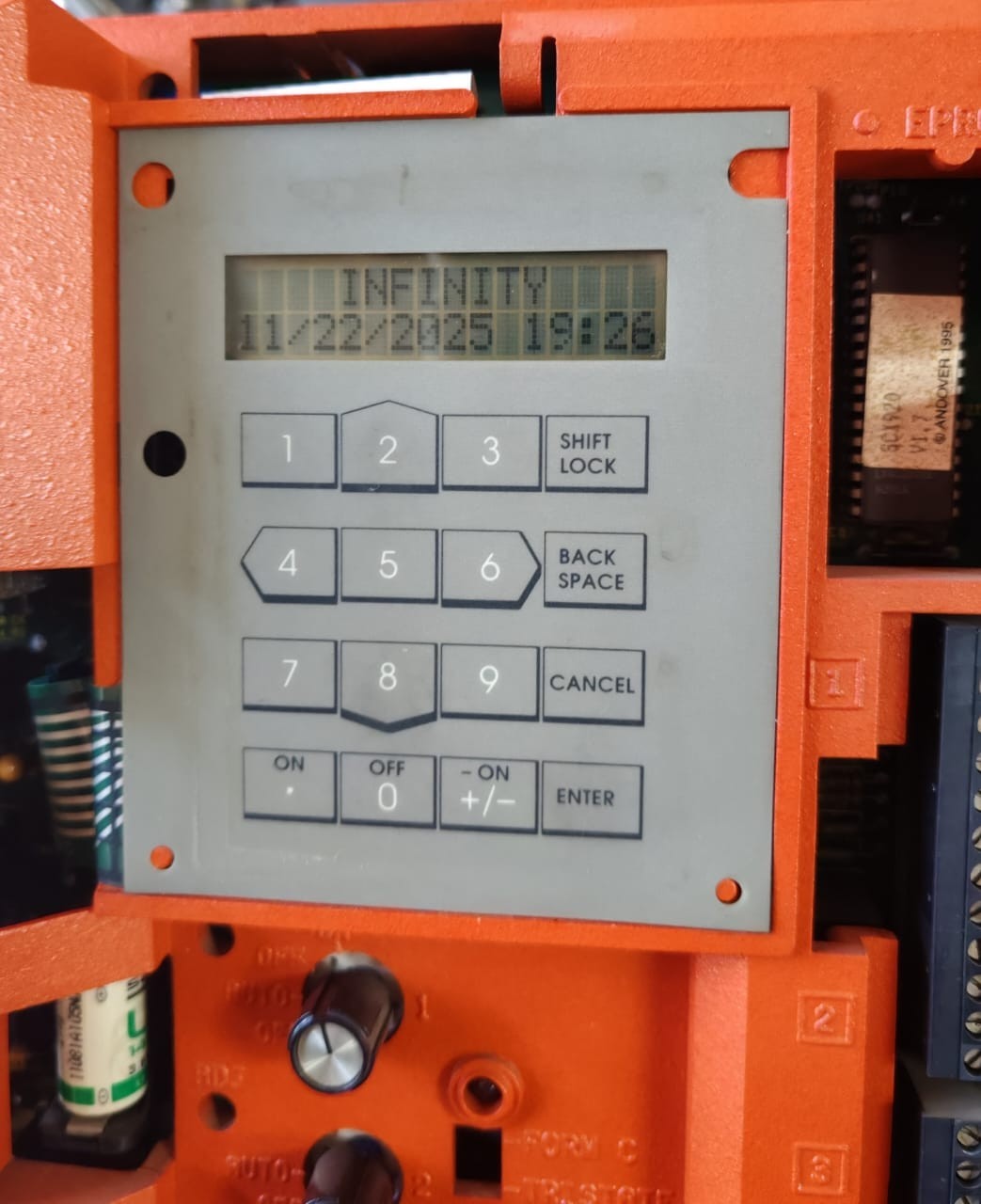 INFINITY ANDOVER CONTROLS SCX 920 115 VAC 60HZ