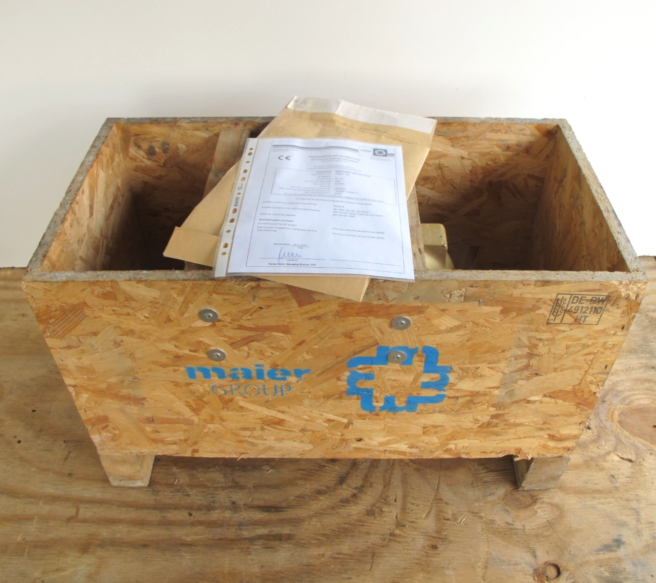 New CHRISTIAN MAIER HWB 265 K-500 Rotary Joint 28 PSI 10 bar HWB265 K500 Union