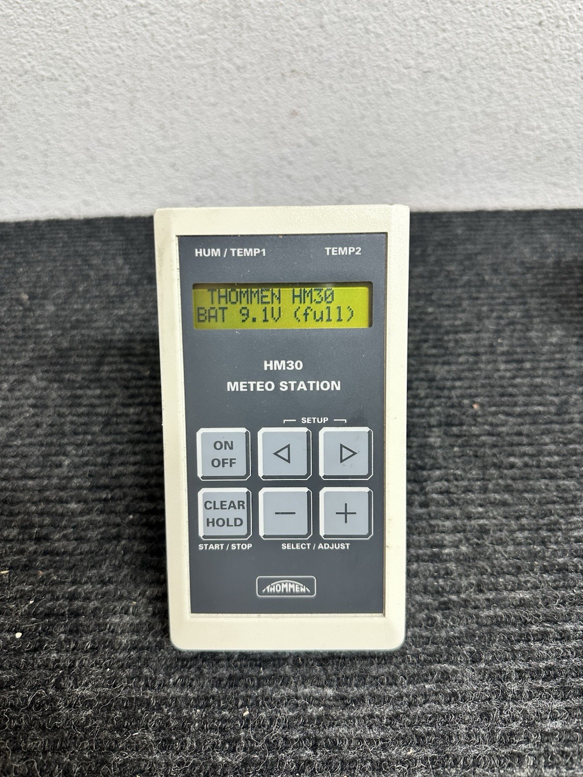 Thommen Meteo Station HM30 Measures Pressure Humidity Temp