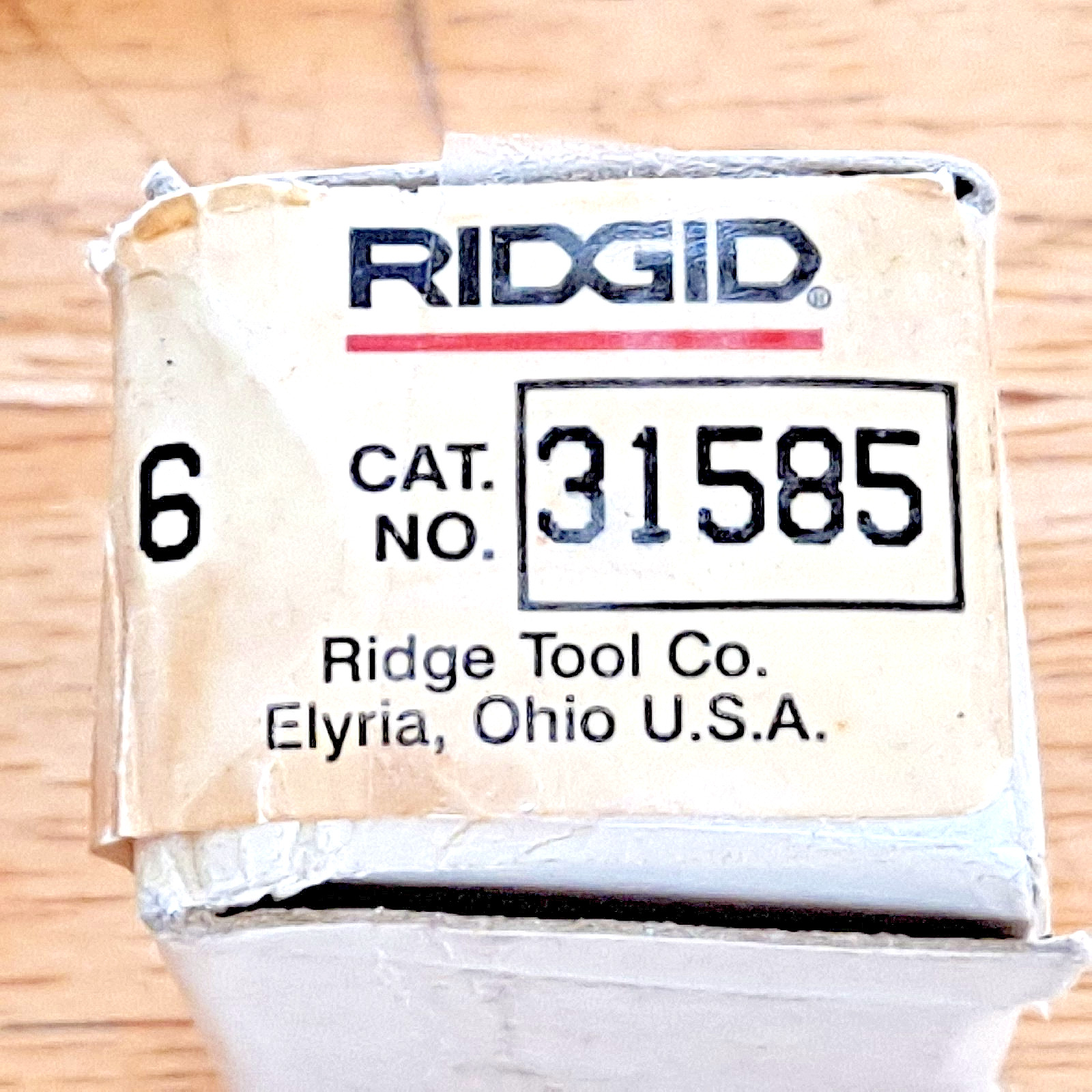 NEW RIDGID 31585 JAW HEEL & PIN # 8″ WRENCH LOWER JAW MADE IN USA FREE SHIPPING