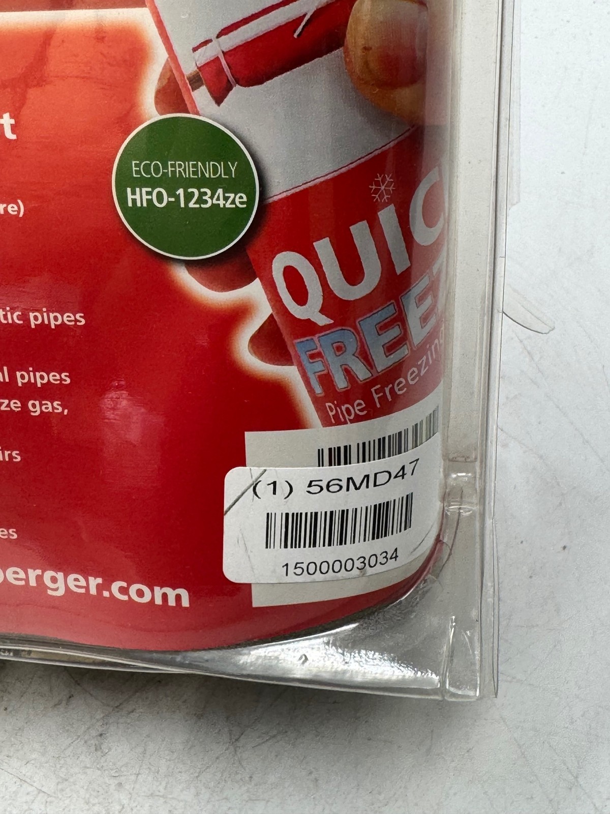 Rothenberger Freeze-Pak Instant Pipe Freezing Kit Pipe Freezer 300ml Red Eco