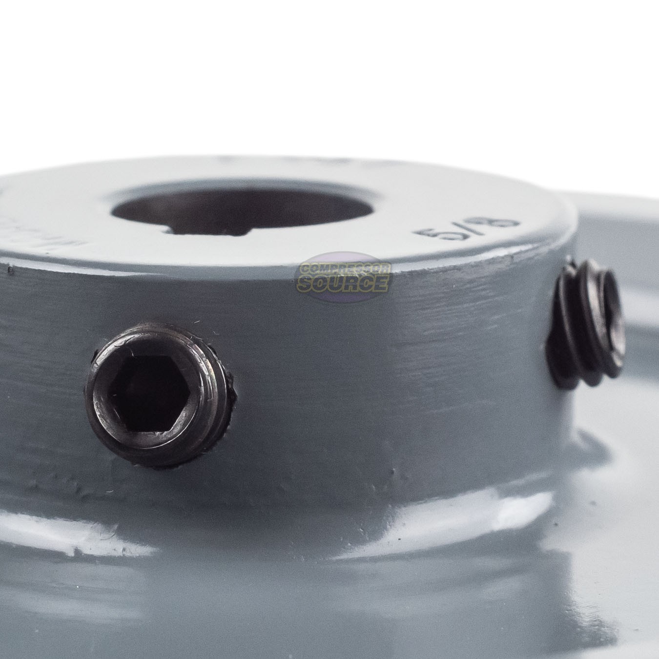 5.5″ Cast Iron 5/8″ Shaft Pulley Sheave Single 1 Groove V Style B Belt 5L BK57