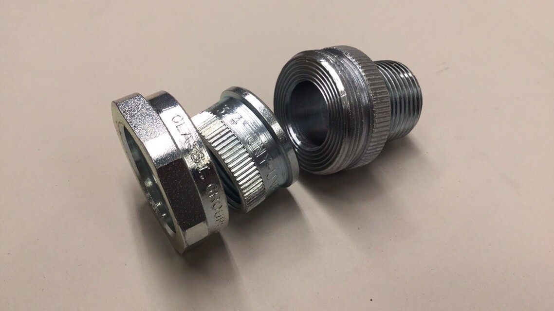 Appleton UNY75NR 3/4″ Male/Female 3/4″ Npt Union Zinc Electro Plated