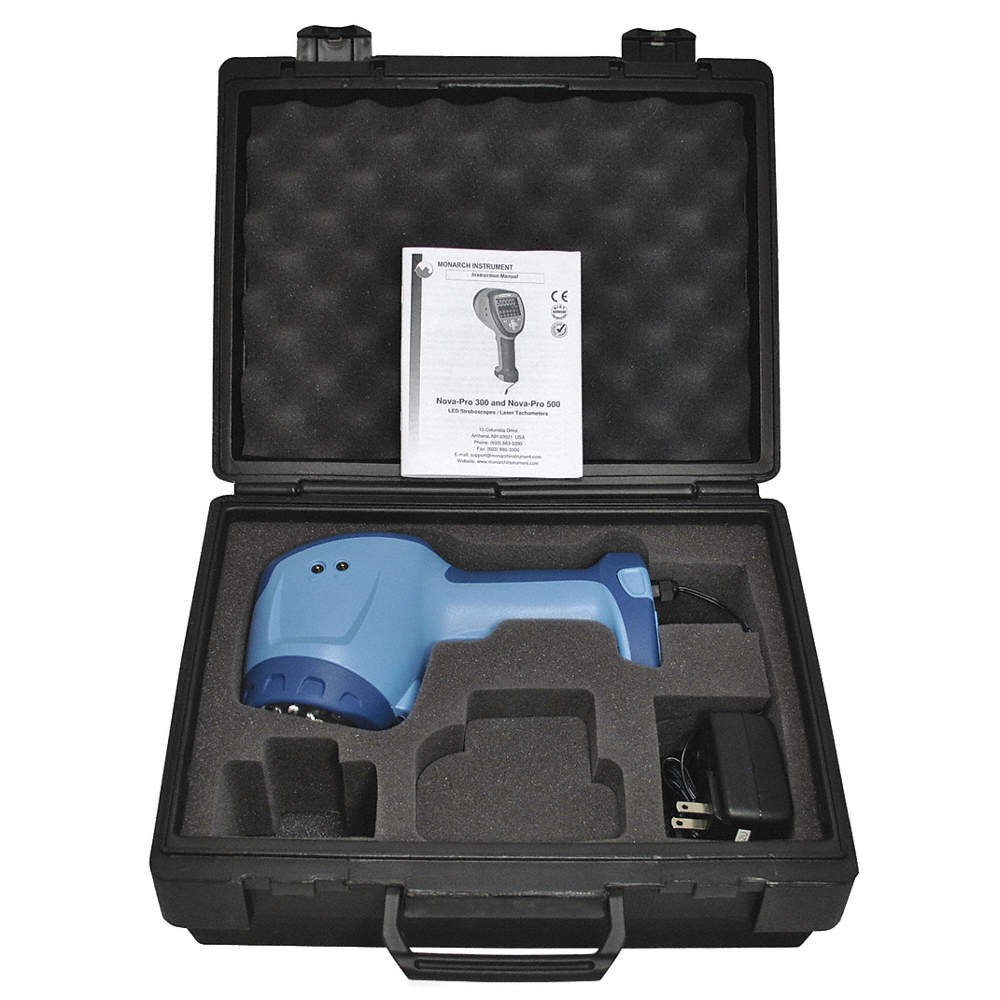 MONARCH 6243-021 DgtlStroboscopeKit,0.001 fpm,0.001 % Acc 52VG71