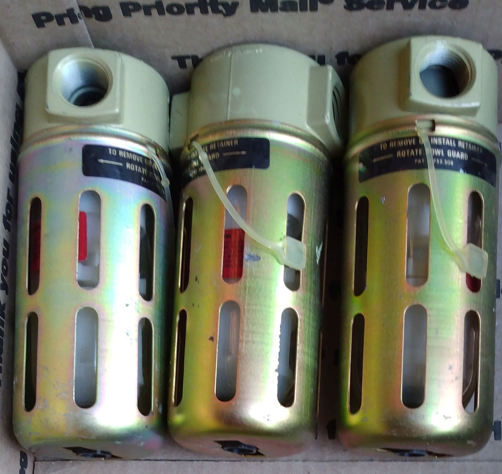 3 @ NORGREN F11-400-A3PA PNEUMATIC 150 PSIG MAX TEMP. 125 F MAX : NOS