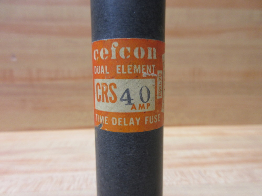 Cefcon CRS-40 Fuse CRS40 40A 600VAC