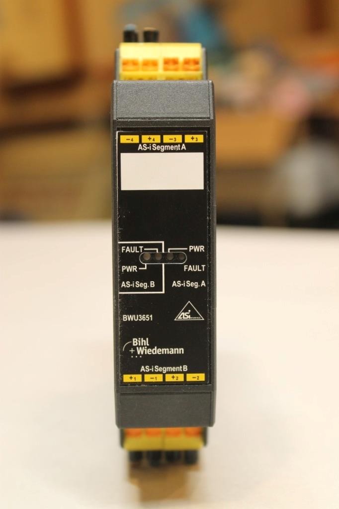 Bihl + Wiedermann BWU3651 AS-i Advanced Repeater NEW #C ^
