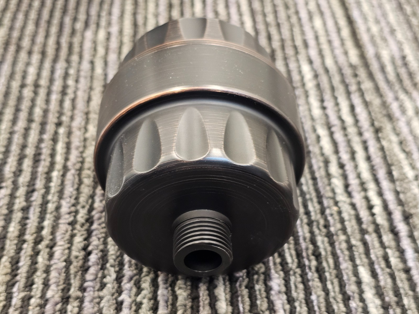 (QTY 2) Bright Showers PBA0908-06 Shower Filter Black for Hard Water Softener