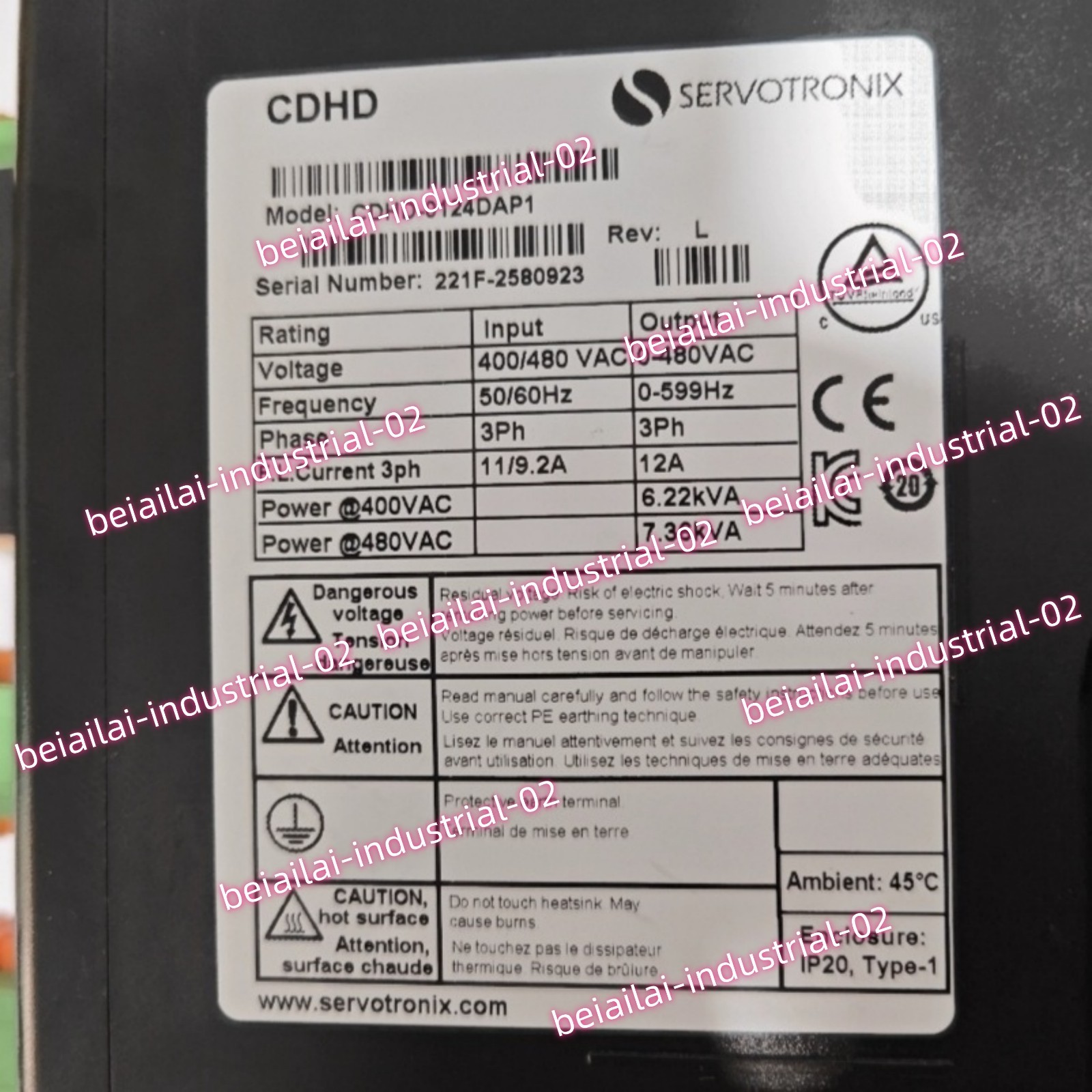 SERVOTRONIX Servo Drive CDHD-0124DAP1#1pcs new in box