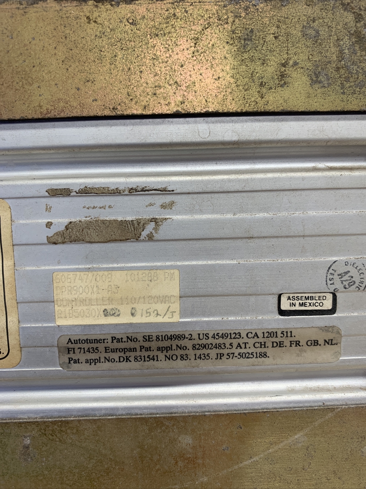 FISHER DPR900X1-A7 CONTROLLER TYPE DPR900 DPR900X1A7 12B7588X052