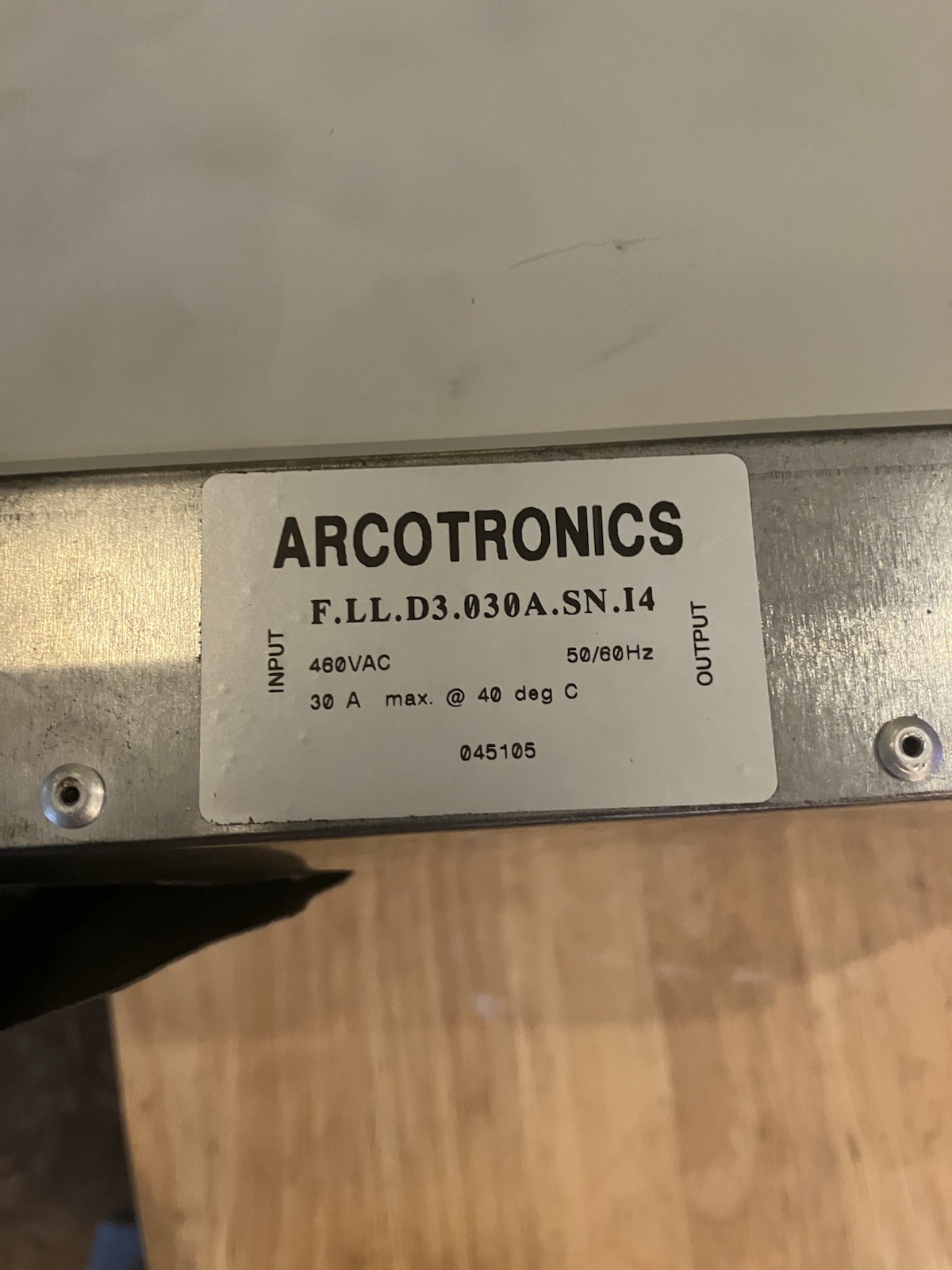 MITSUBISHI FR-A540-11K-12 with ARCOTRONICS filter