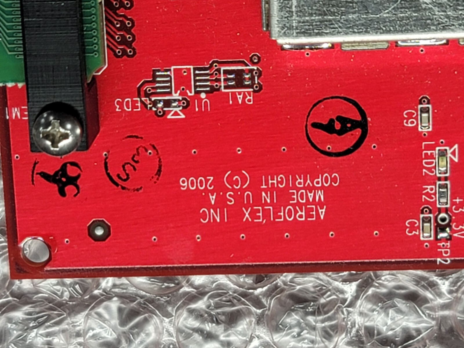 Aeroflex POS-ADC-12210 040-106572-202 FAB 030-106572-201 Rev A