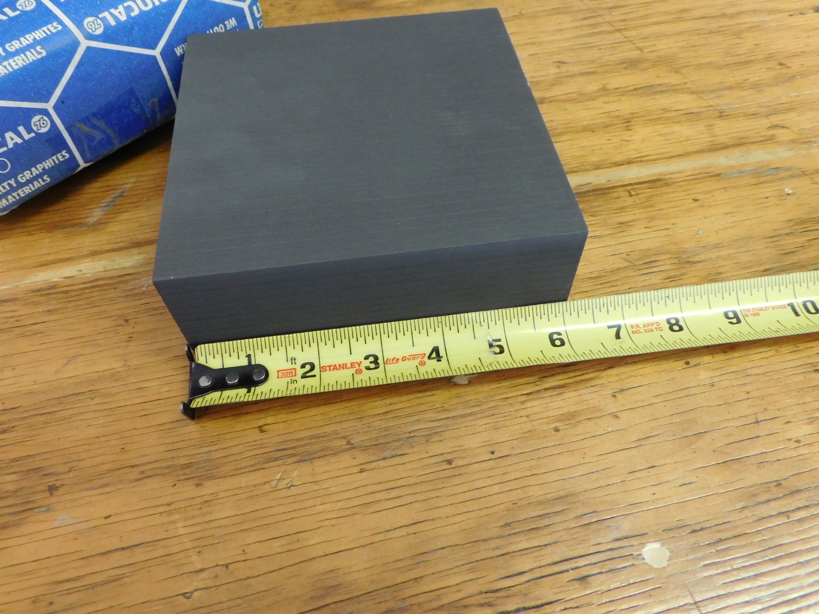 UNOCAL POCO EDM-100 GRAPHITE BLOCK 104 X 26 X 26 mm – NEW – OLD STOCK