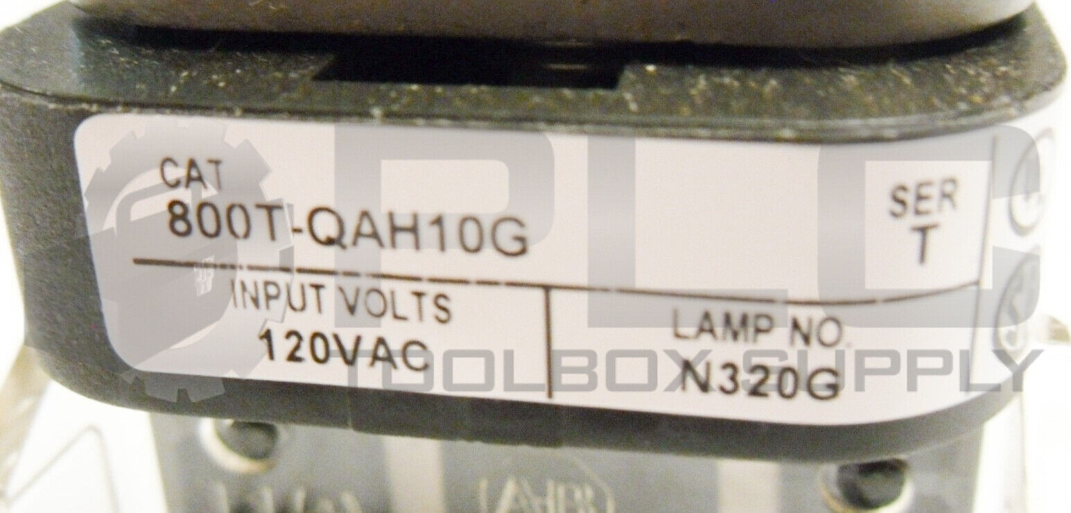 NEW ALLEN BRADLEY 800T-QAH10G /T PUSH BUTTON GREEN IN BOX