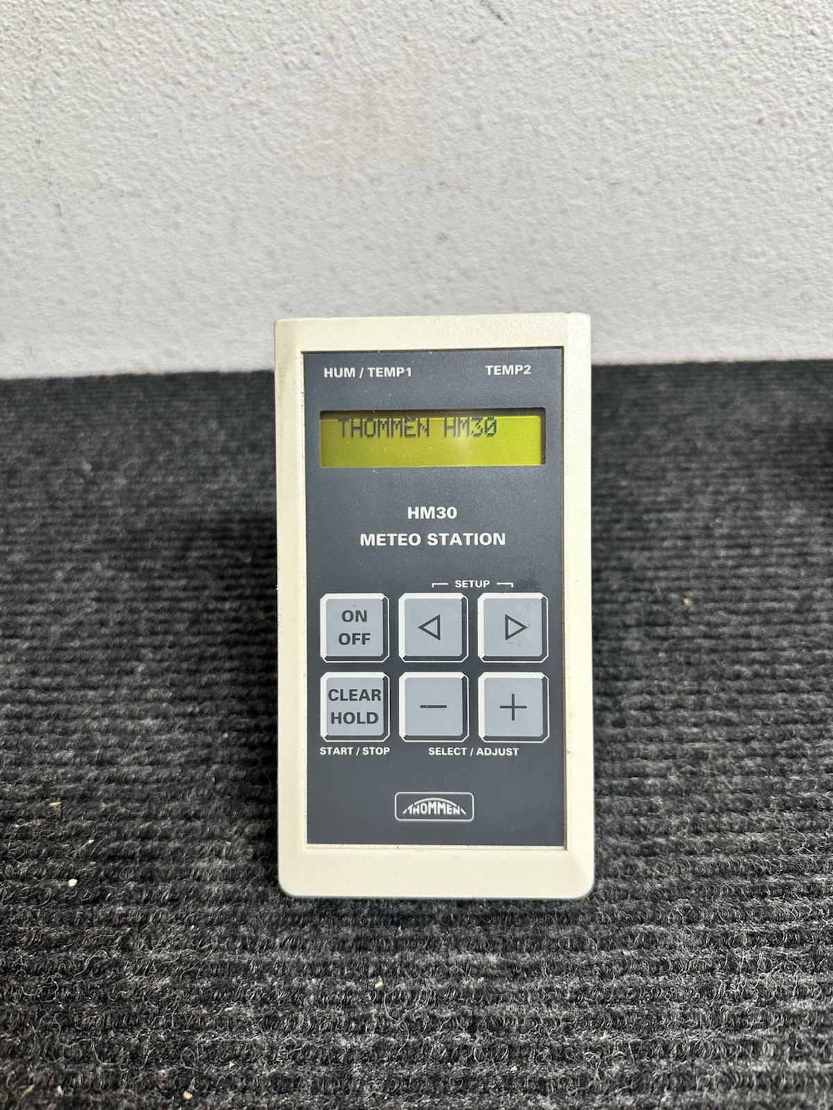 Thommen Meteo Station HM30 Measures Pressure Humidity Temp