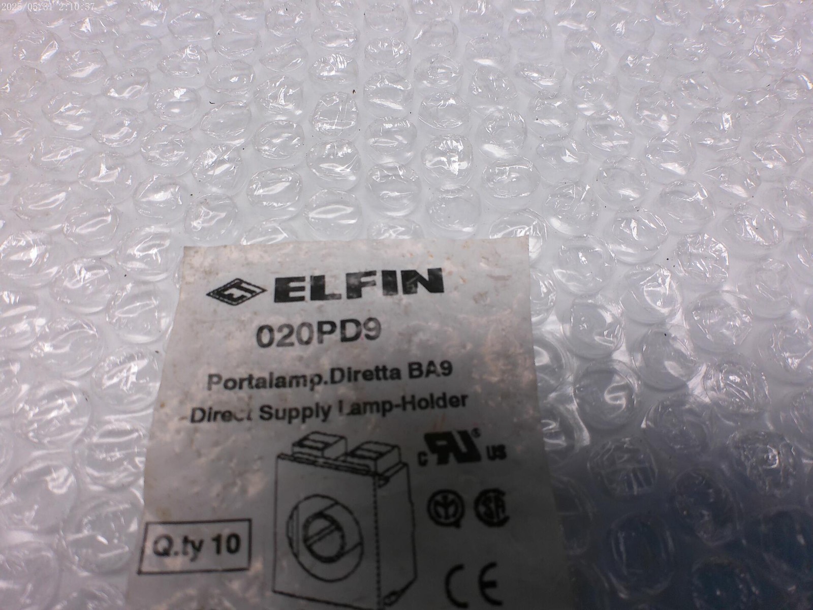 ELFIN 020PD9 LAMP HOLDER NSNP