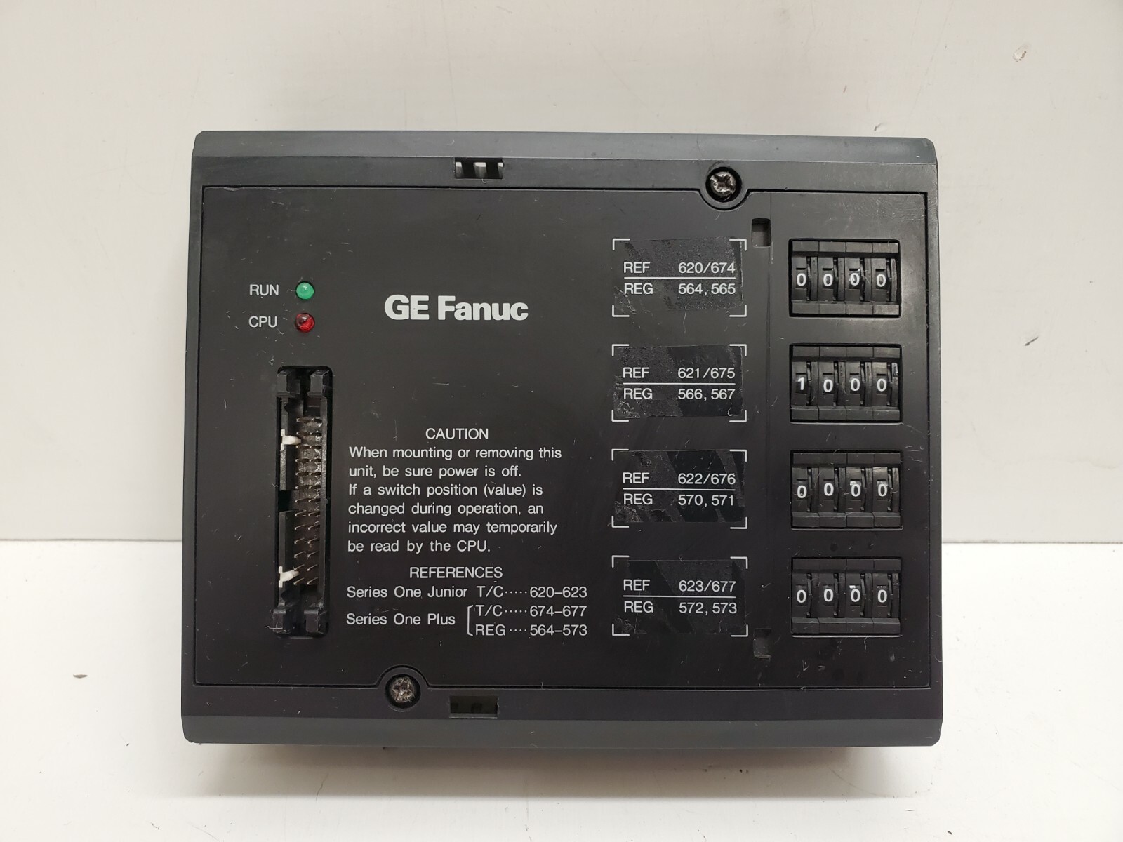 GUARANTEED! GE FANUC TIMER / COUNTER SETPOINT UNIT IC609TCU100A