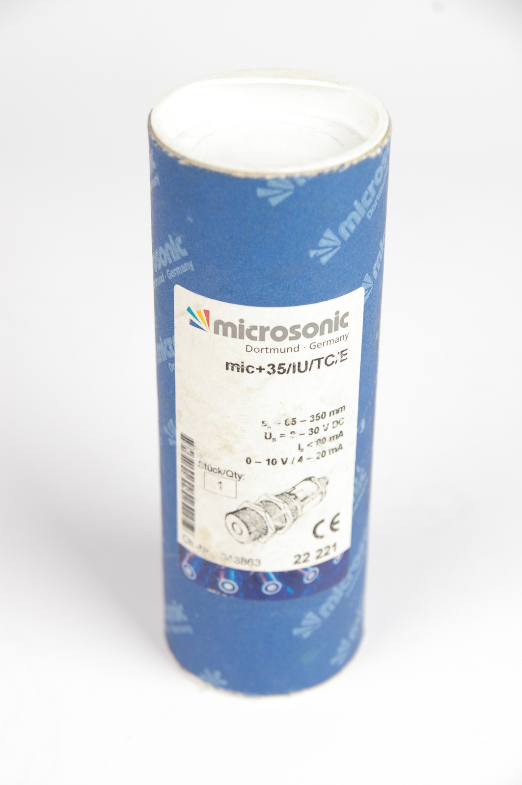Microsonic mic+35/IU/TC/E ultrasonic sensor in M30