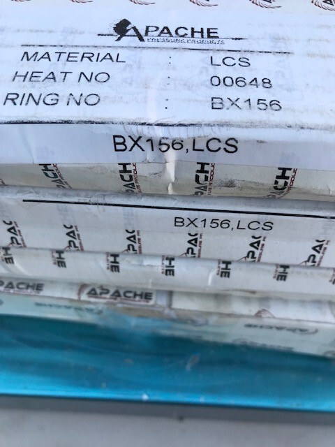 Apache BX-Type Metal Gasket API 6A Flange MIP 6A 0415 BX156 S-4 05 18 00648