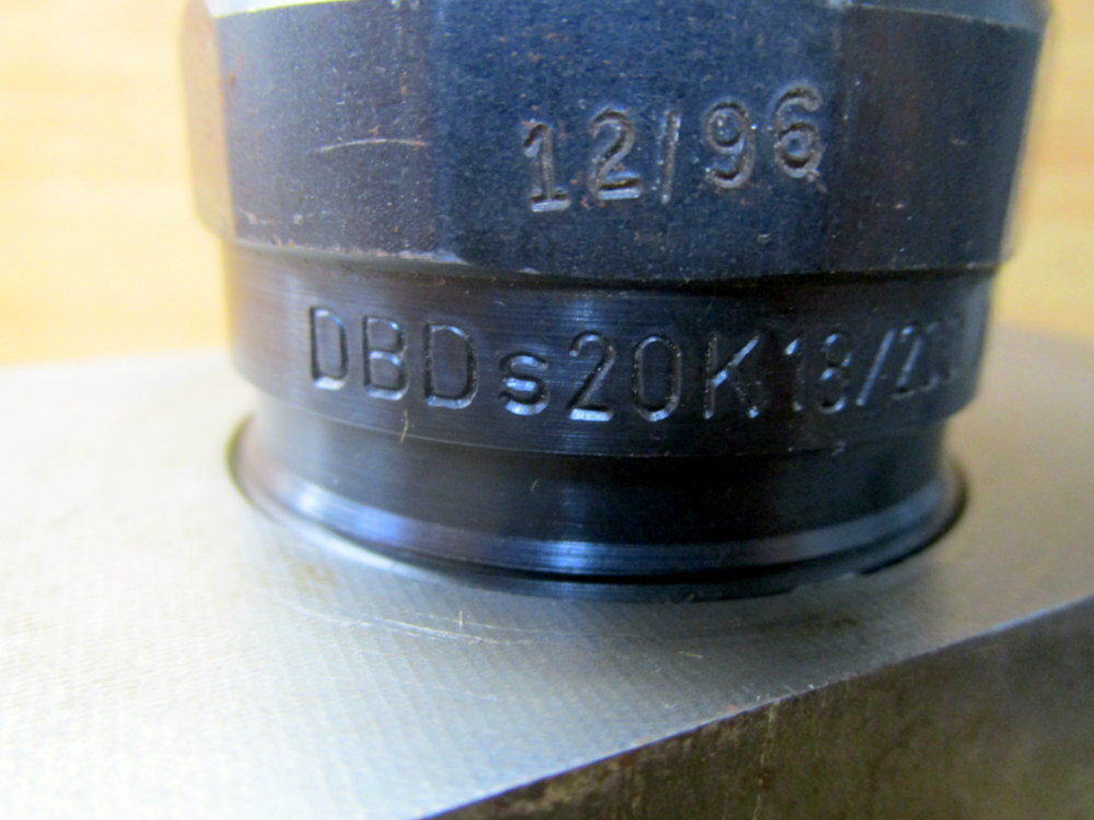 Hydronorma DBDS20K18/200 V Pressure Relief Valve DBDS20K18200V