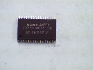 SONY CXK581001M-70L Qty of 5 per Lot IC SRAM 128Kx8 70nS PSOP32