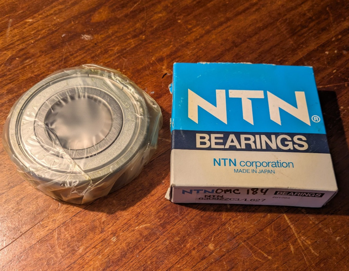 NEW NTN 6309ZZC3/EM BEARING 45 x 100 x 25mm, 6309ZZC3/L627