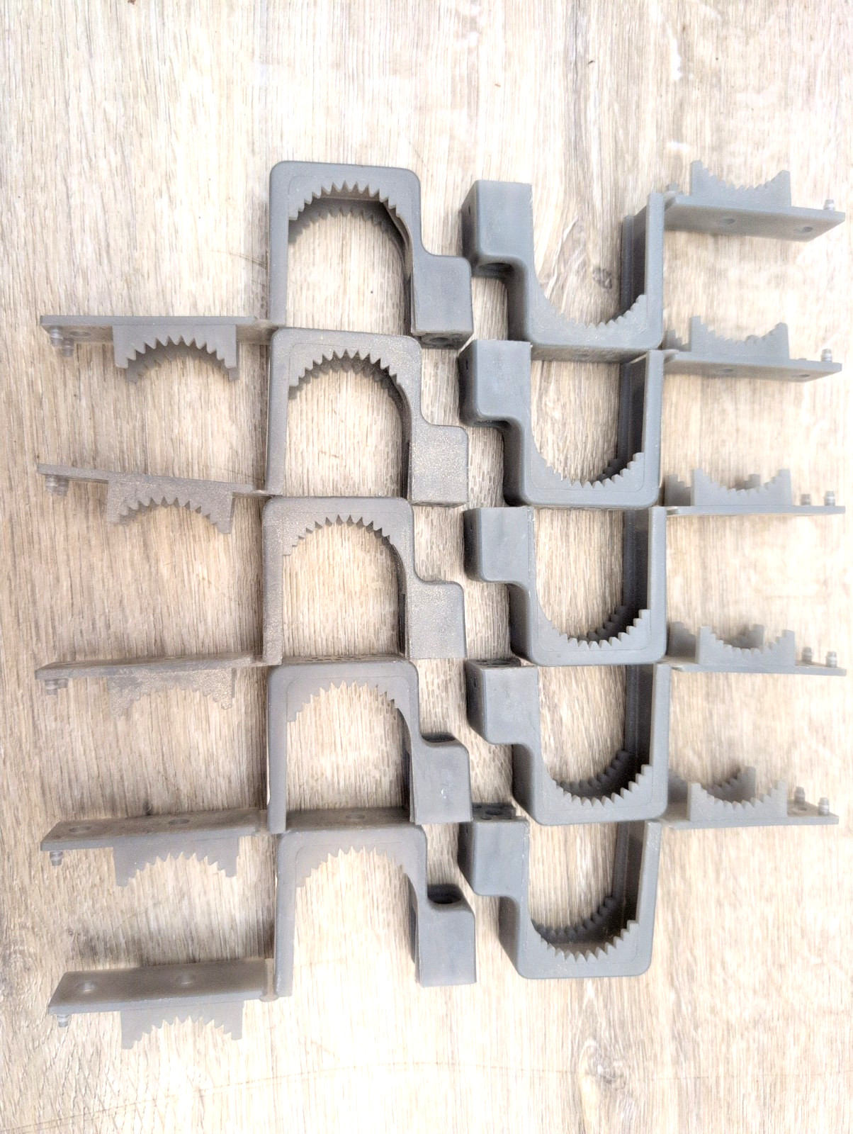 10x Lot Carlon/Thomas & Betts, E978FC, Single-mount Conduit Snap Strapping