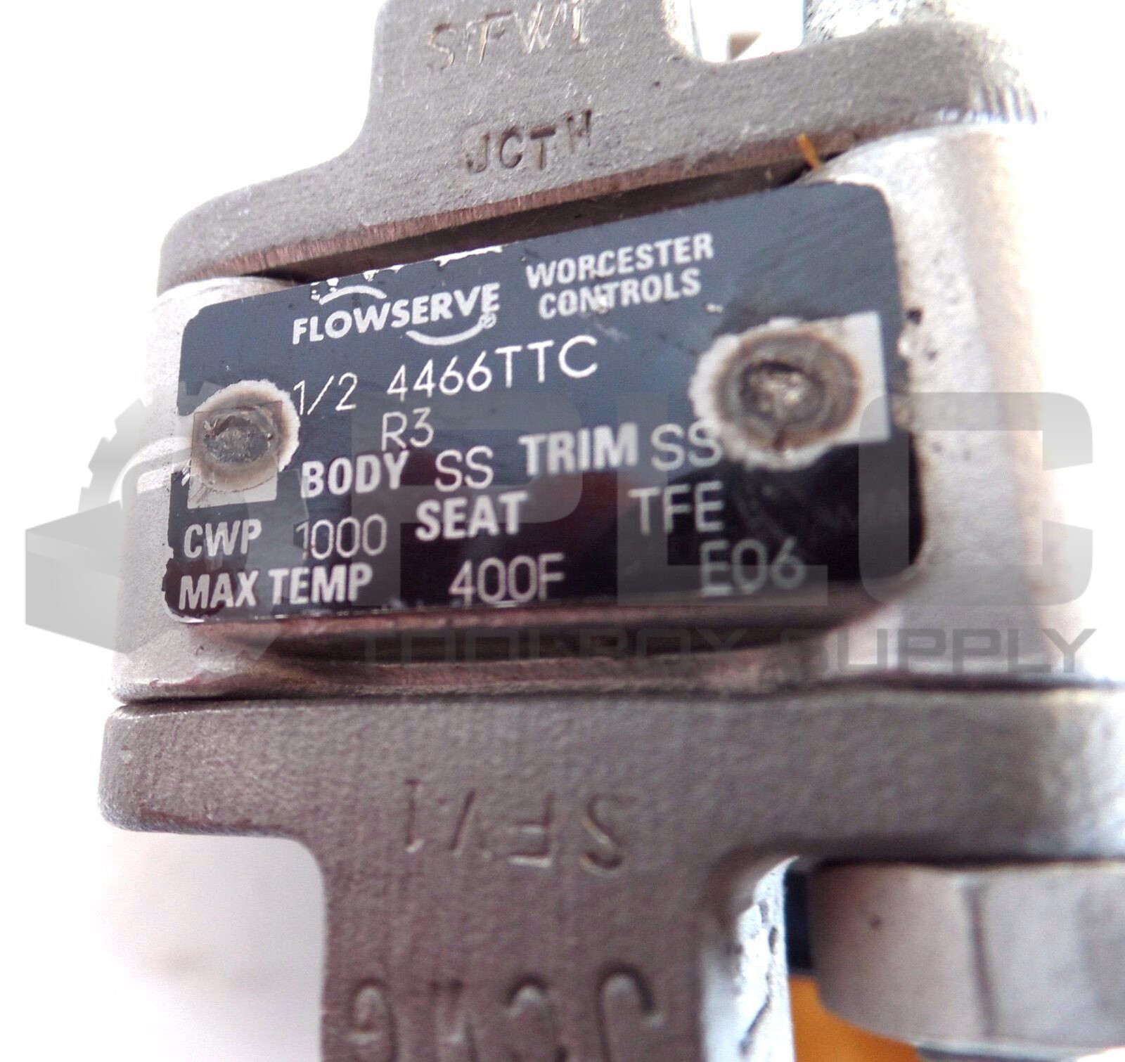 WORCESTER CONTROLS FLOWSERVE 05F 39 SN R3 80 PSI SERIES 39 1/2 4466TTC BODY