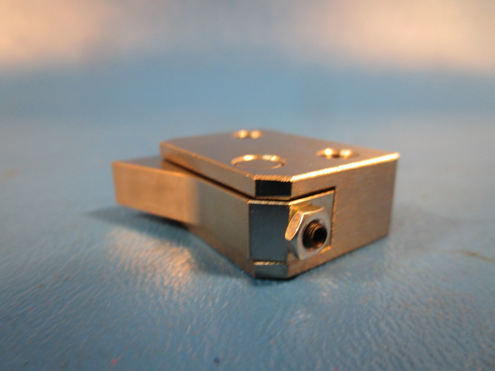 MISUMI ATBM7SA-S-TP Feed Finger, Straight Type, Electroless Nickel Plating