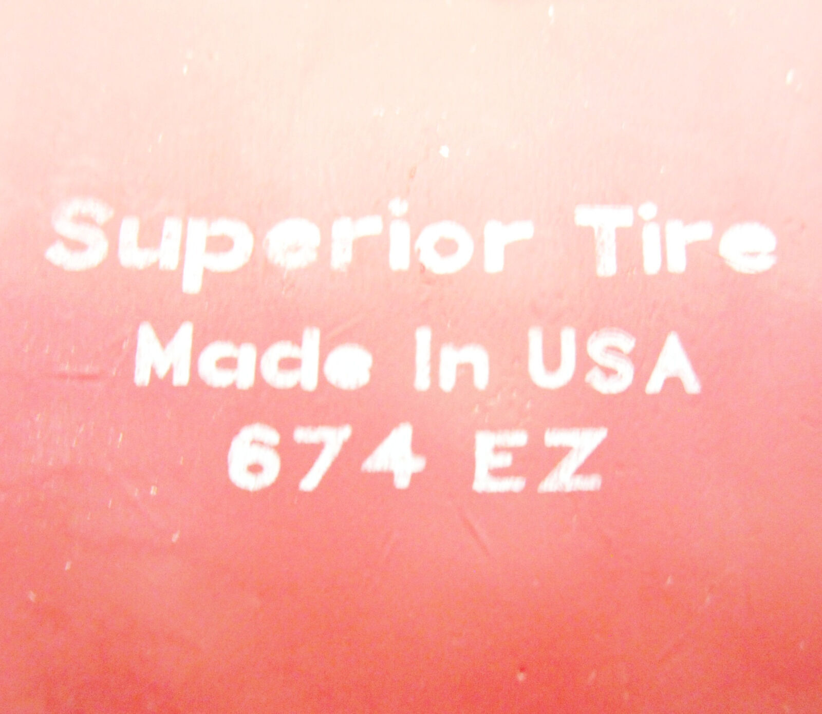 NEW SUPERIOR TIRE 674 EZ CUSHOTHANE LOAD WHEEL S674