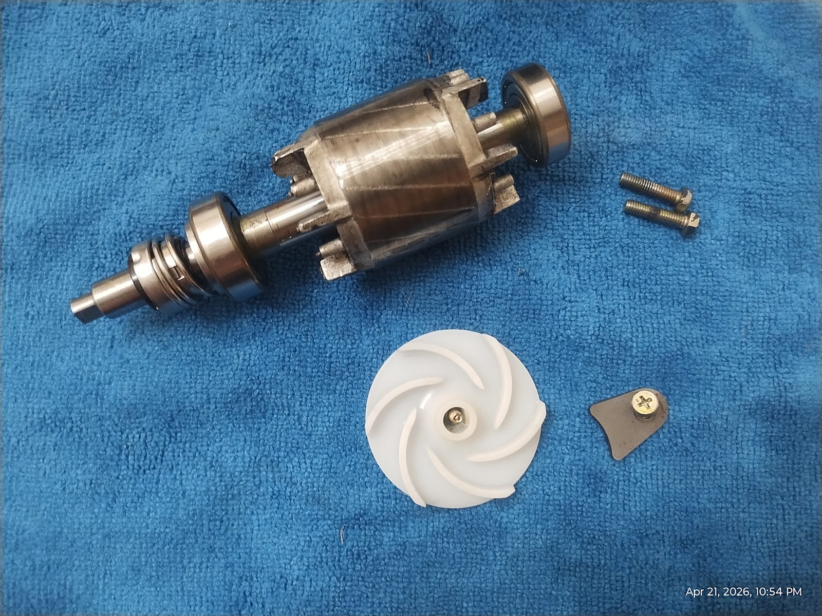 Repair Parts Replacement Motor for 1/8 HP Self Priming Coolant Pump 220V Vertex