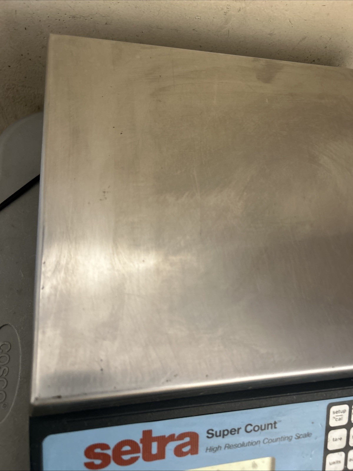 Setra Super Count Scale 50000G 110 Lbs – High Resolution Counting Scale