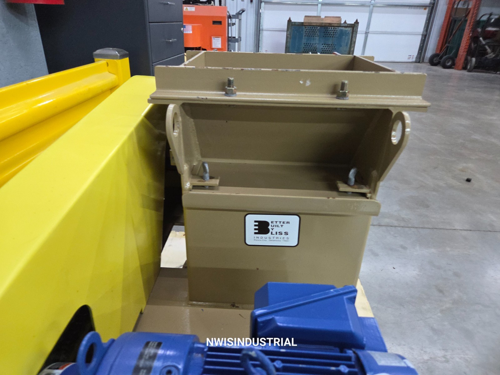 Bliss Rotary Magnet Separator Feeder w/ Sumitomo drive, 9″x12″, 3RF-SMA-12